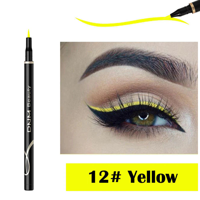 DNM12 Liquid Eye Liner Waterproof Long-Wear Smudge-Free