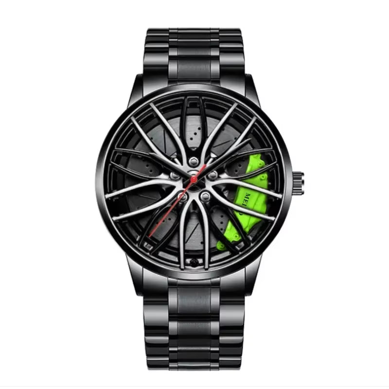 Men'S Wheel Quartz Watch Clamp Men'S Watches Wheel Fashion Men'S Watch