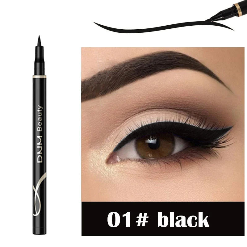 DNM12 Liquid Eye Liner Waterproof Long-Wear Smudge-Free