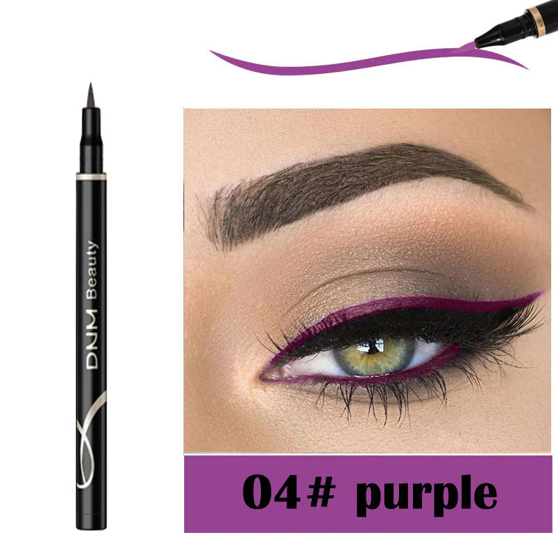 DNM12 Liquid Eye Liner Waterproof Long-Wear Smudge-Free
