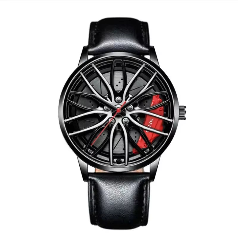 Men'S Wheel Quartz Watch Clamp Men'S Watches Wheel Fashion Men'S Watch