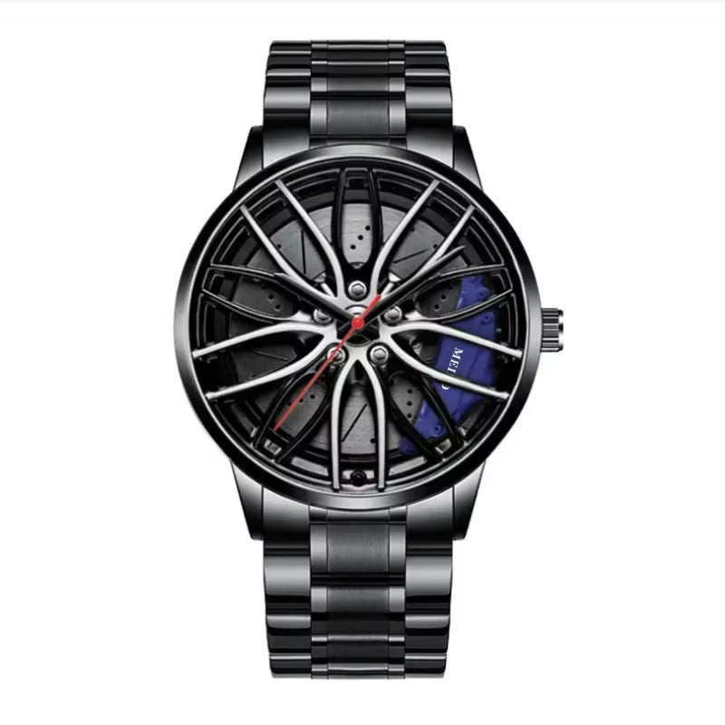 Men'S Wheel Quartz Watch Clamp Men'S Watches Wheel Fashion Men'S Watch