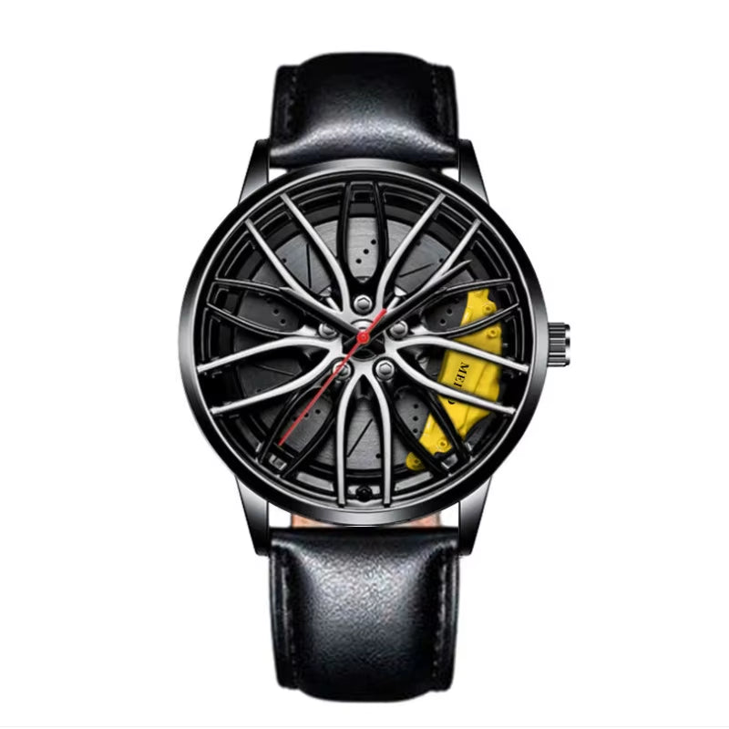 Men'S Wheel Quartz Watch Clamp Men'S Watches Wheel Fashion Men'S Watch