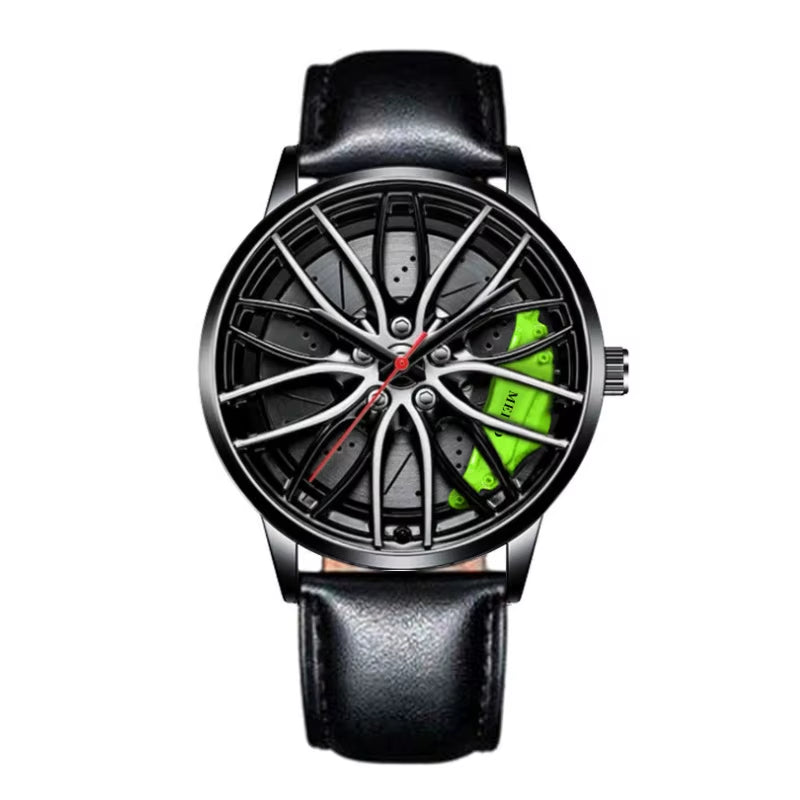 Men'S Wheel Quartz Watch Clamp Men'S Watches Wheel Fashion Men'S Watch