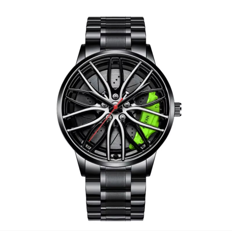 Men'S Wheel Quartz Watch Clamp Men'S Watches Wheel Fashion Men'S Watch