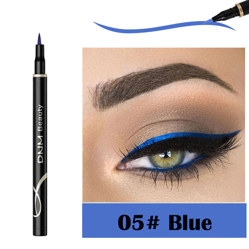 DNM12 Liquid Eye Liner Waterproof Long-Wear Smudge-Free